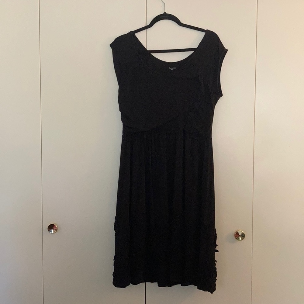 Garnet Hill / Size : 12 / maxi dress / black
